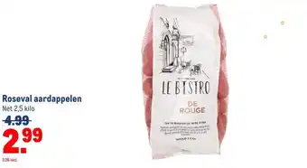Makro Roseval aardappelen aanbieding