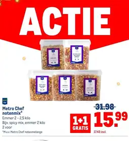 Makro Metro Chef notenmix aanbieding