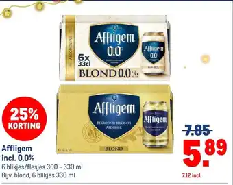 Makro Affligem incl. 0.0% aanbieding