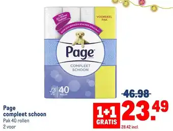 Makro Page compleet schoon aanbieding