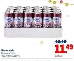 Makro Hero cassis aanbieding