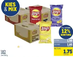 Makro Lay's chips aanbieding