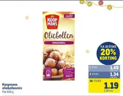 Makro Koopmans oliebollenmix aanbieding