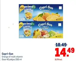 Makro Capri-Sun aanbieding