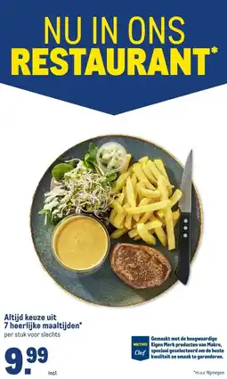 Makro Altijd keuze uit 7 heerlijke maaltijden aanbieding