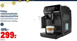 Makro Philips volautomatische espressomachine aanbieding