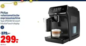Makro Philips volautomatische espressomachine aanbieding