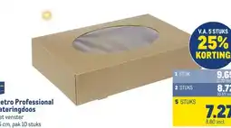 Makro Metro Professional cateringdoos aanbieding