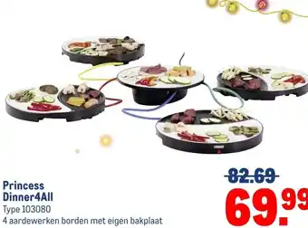 Makro Princess Dinner4All aanbieding