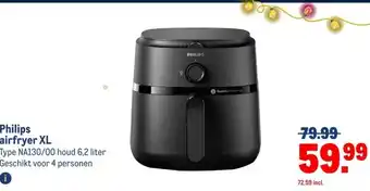 Makro Philips airfryer XL aanbieding