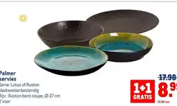 Makro Palmer servies aanbieding