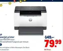 Makro HP laserjet printer aanbieding