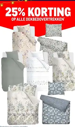 Makro ALLE DEKBEDOVERTREKKEN aanbieding