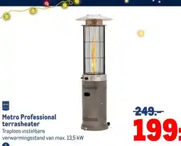 Makro Metro Professional terrasheater aanbieding