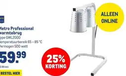 Makro Metro Professional warmtebrug aanbieding