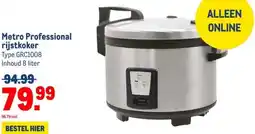 Makro Metro Professional rijstkoker aanbieding