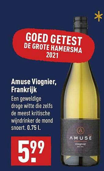 ALDI Amuse Viognier, Frankrijk aanbieding