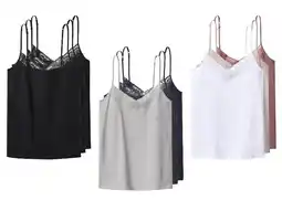 Lidl esmara Set van 3 dames spaghettitops aanbieding