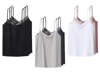 Lidl esmara Set van 3 dames spaghettitops aanbieding