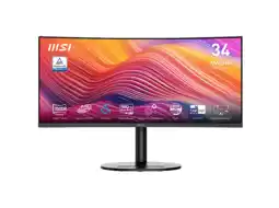 MediaMarkt MSI Modern Md342cqp - 34 Inch 3440 X 1440 (uwqhd) Va-paneel In Hoogte Verstelbaar aanbieding