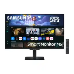 MediaMarkt Samsung Smart Monitor M5 Ls27fm500euxen - 27 Inch 1920 X 1080 (full Hd) Ips-paneel aanbieding