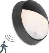 Praxis Qazqa Buitenwandlamp Zwart Incl. Led Met Bewegingssensor Ip54 - Hortus aanbieding