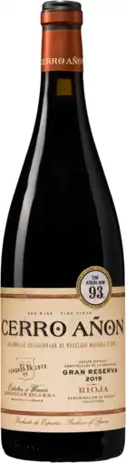 Wijnvoordeel Cerro Añon Rioja Gran Reserva aanbieding