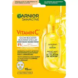 Etos Garnier SkinActive Sheet Masker Vitamine C aanbieding