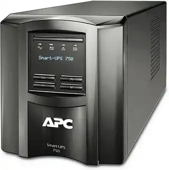 Amazon APC SMT750IC USB, SmartConnect, 750VA voor UPS, Noodstroomvoeding 6x C13, 358mmx157mmx138mm, Zwart aanbieding