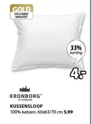 Jysk Kussensloop aanbieding