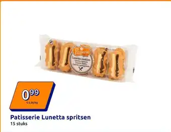 Action Patisserie Lunetta spritsen aanbieding
