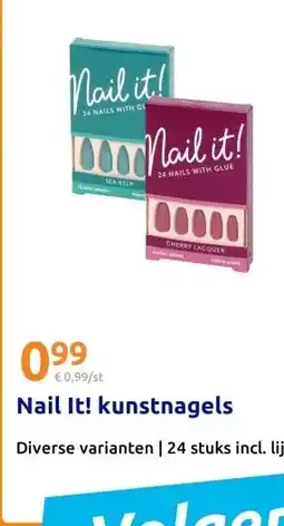 Action Nail It! kunstnagels aanbieding