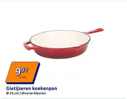 Action Gietijzeren koekenpan aanbieding