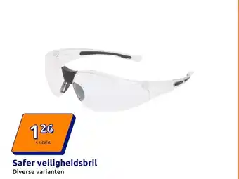 Action Safer veiligheidsbril aanbieding