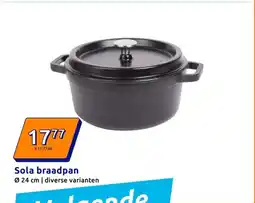 Action Sola braadpan aanbieding