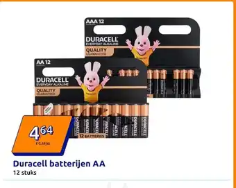 Action Duracell batterijen AA aanbieding