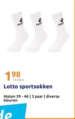 Action Lotto sportsokken aanbieding
