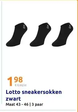 Action Lotto sneakersokken aanbieding