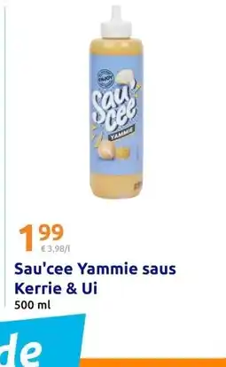 Action Sau'cee Yammie saus Kerrie & Ui aanbieding
