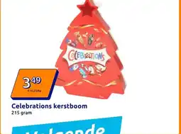 Action Celebrations kerstboom aanbieding