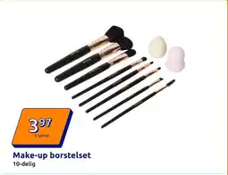 Action Make-up borstelset aanbieding