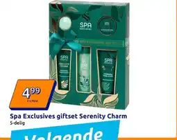Action Spa Exclusives giftset Serenity Charm aanbieding