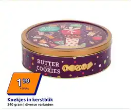 Action Koekjes in kerstblik aanbieding