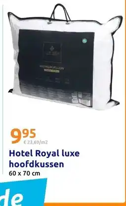 Action Hotel Royal luxe hoofdkussen aanbieding