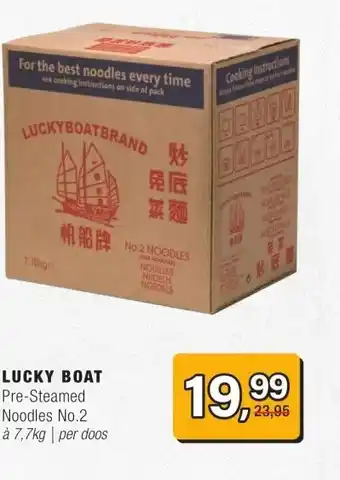 Amazing Oriëntal LUCKY BOAT aanbieding