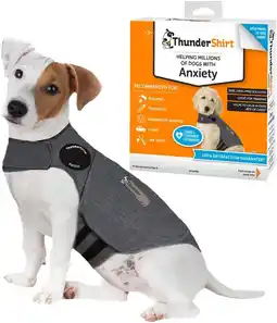 Amazon Thundershirt Klassiek hondenangstjack, heidegrijs, klein aanbieding