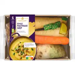 Albert Heijn AH Excellent Romige pastinaaksoep walnoten verspakket aanbieding