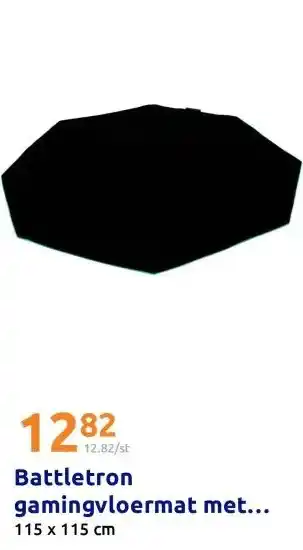 Action Battletron gamingvloermat met licht aanbieding