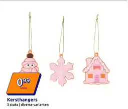 Action Kersthangers aanbieding