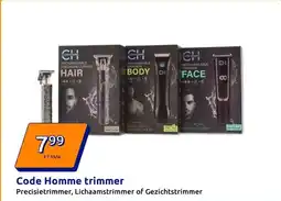 Action Code Homme trimmer aanbieding